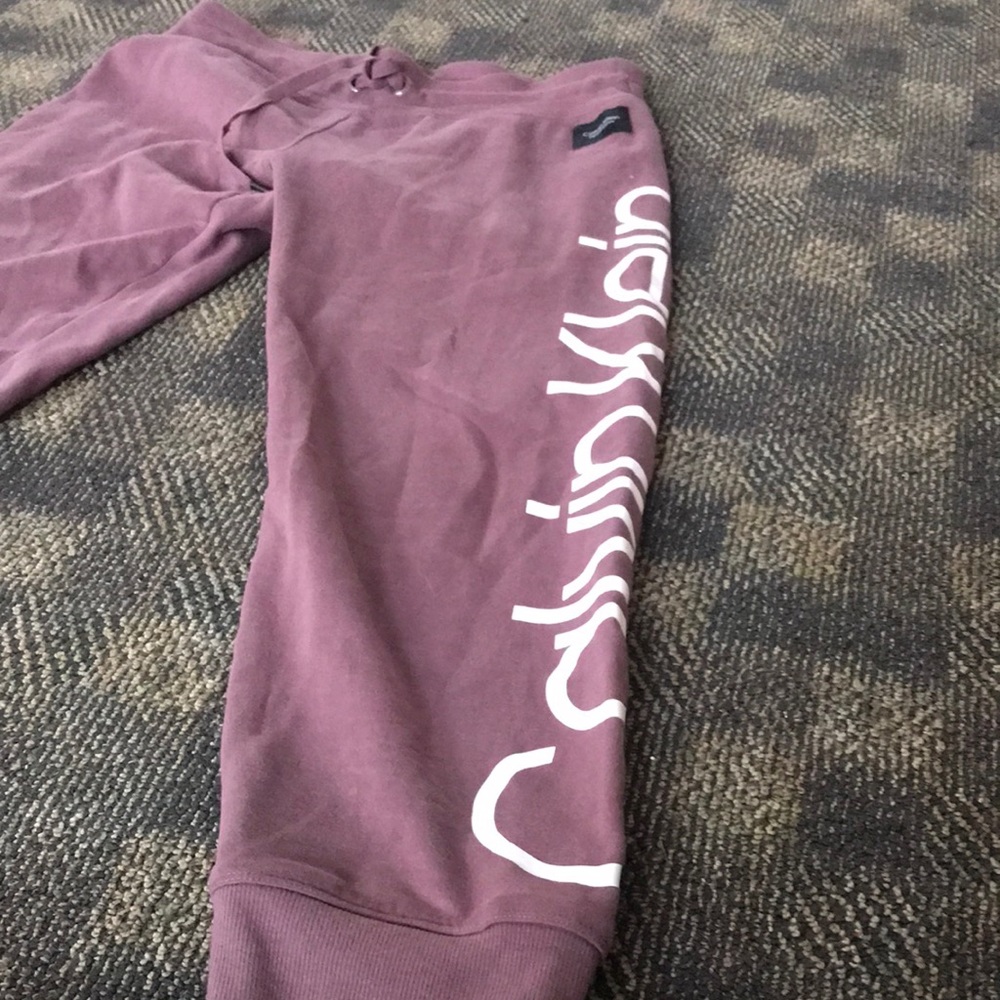 Calvin Klein sweat pants.